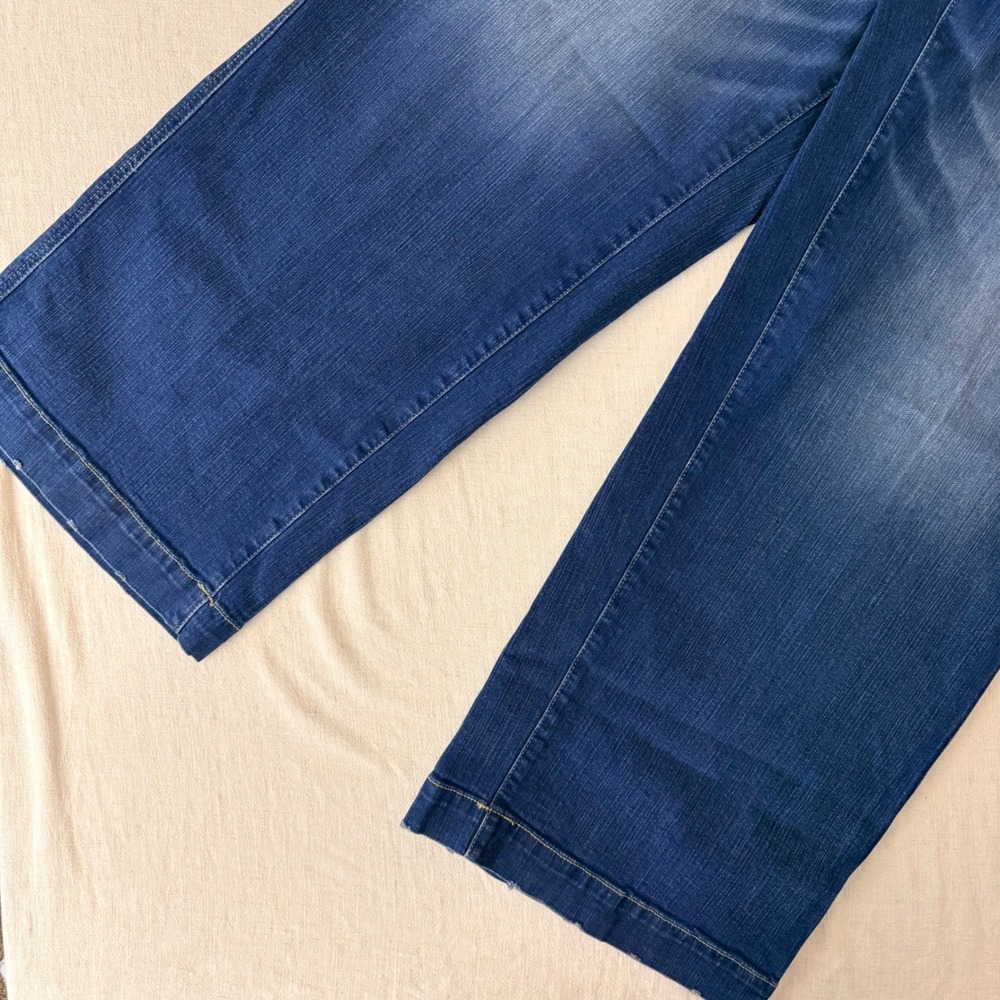 Torrid High-Rise Wide Leg Vintage Stretch Button Fly Jeans Medium Wash 20T Tall - Picture 9 of 11